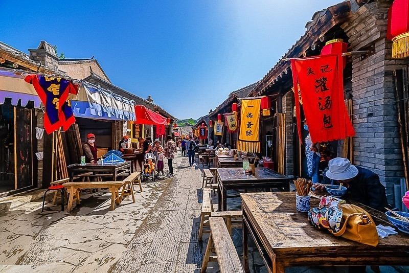 易水湖北方小桂林赤壁取景地太行水镇休闲一日活动