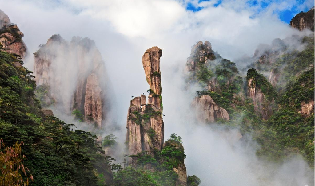 5154华东k2独竖尖三清山满人封贴