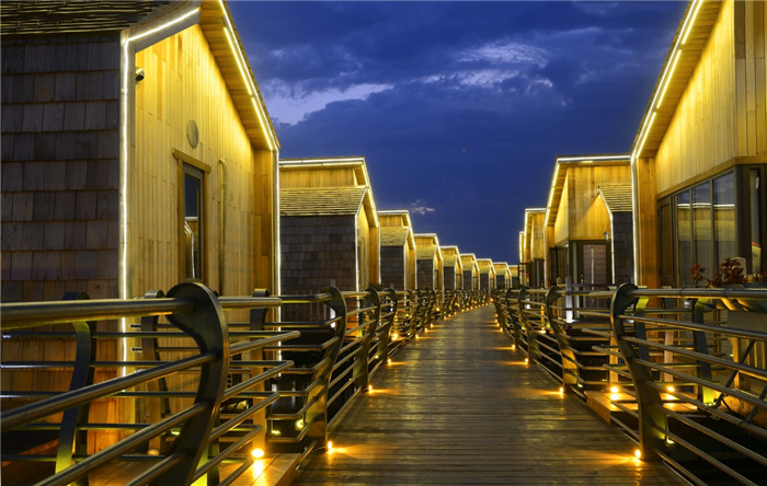 清明月坨岛特价399中国马尔代夫月坨岛住宿木屋别墅滦州