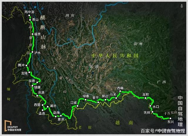 新219國道編號:g219,經過新疆,西藏,雲南,廣西4個省市區,是我國西北