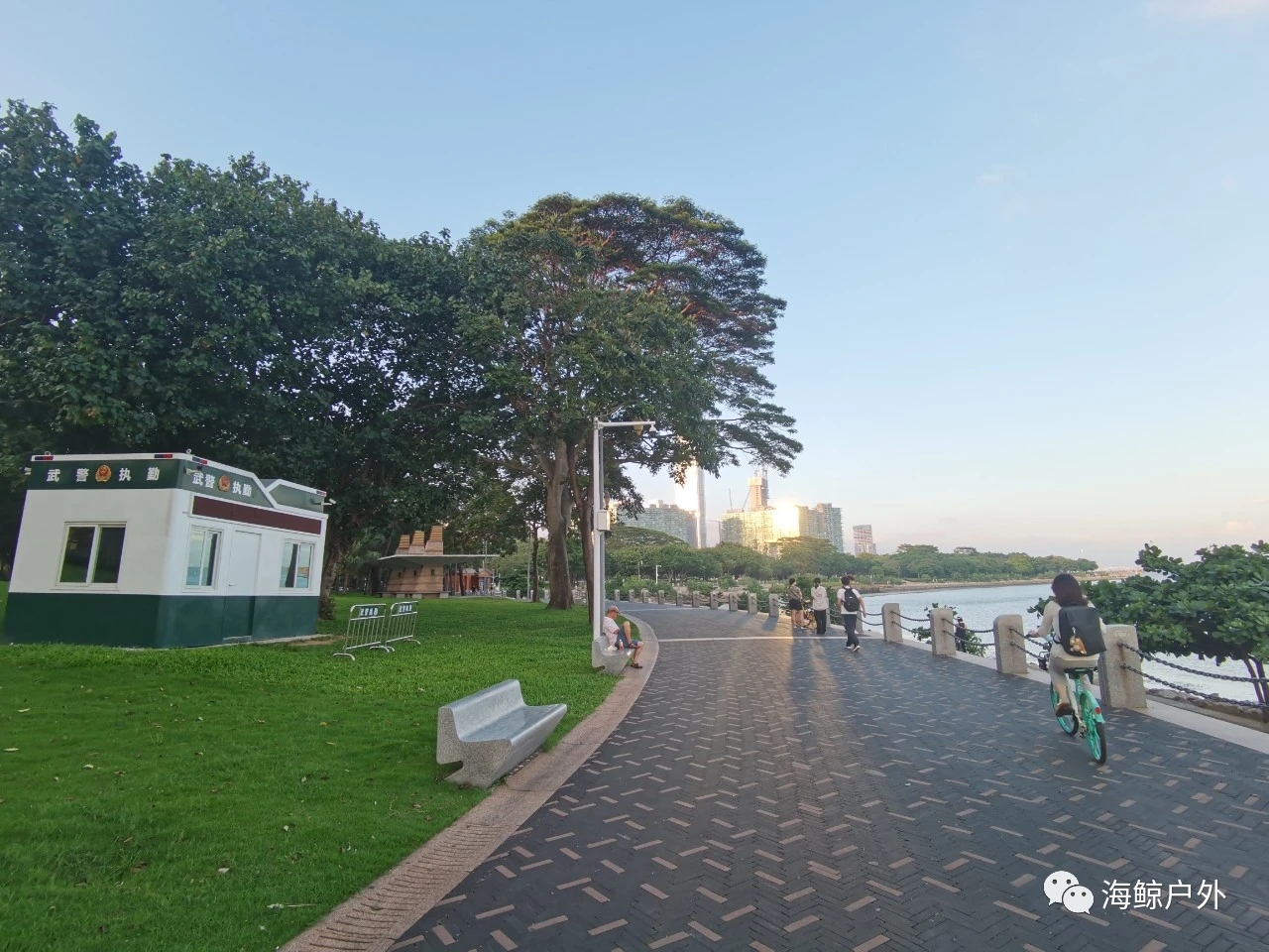 深圳湾人才公园周五休闲夜徒两小时517