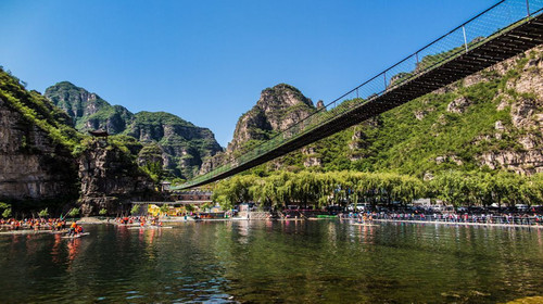 仙西山景區位於十渡大沙地,太行餘脈:天地造物,山川靈秀,清水繞山麓