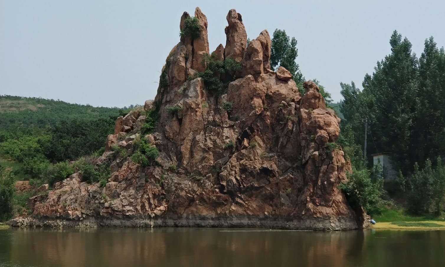 平邑县铜石镇丹山游