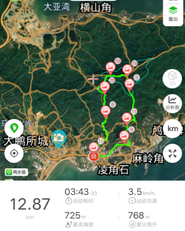 9月6号周日排牙山精华段