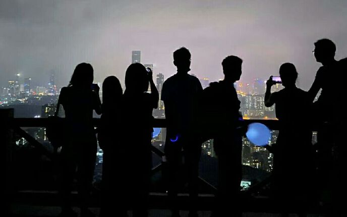 约伴 银湖山夜徒 第七期 两步路活动约伴