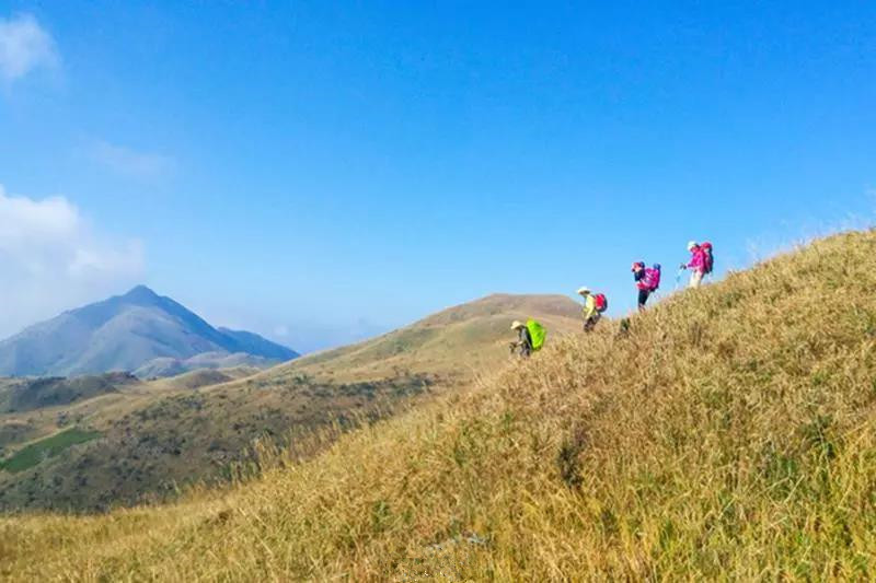 424挑战从化第一高峰天堂顶徒步成行