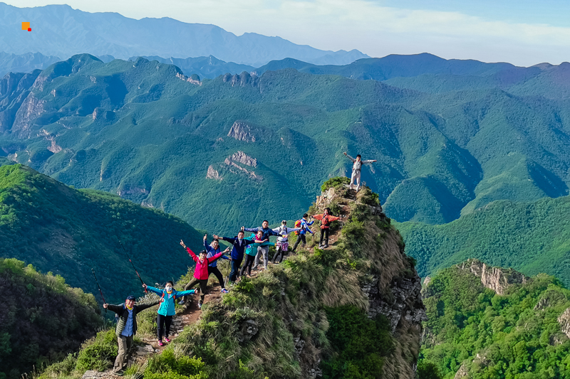 露营北灵山|高山草甸--日出云海-全景星光银河