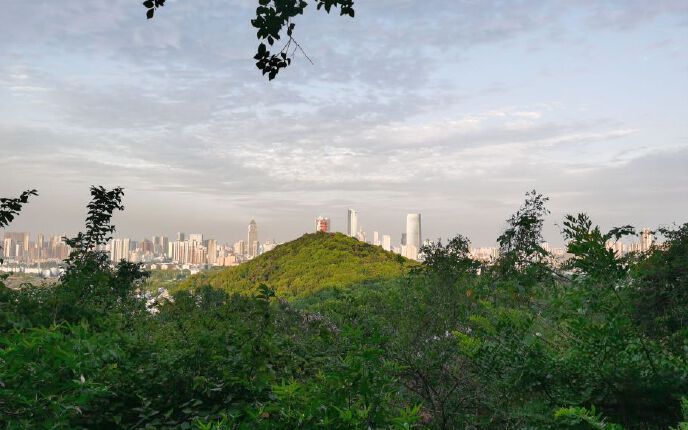 无锡惠山云龙看日落