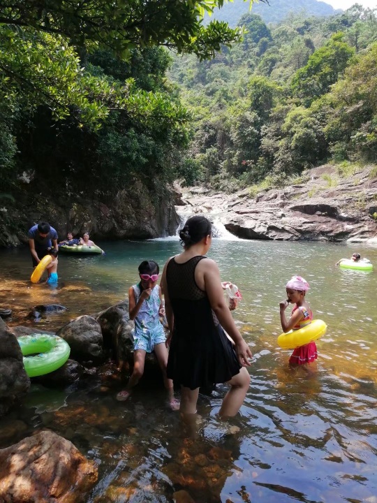 8月2日惠州逍遥谷泡潭子野炊