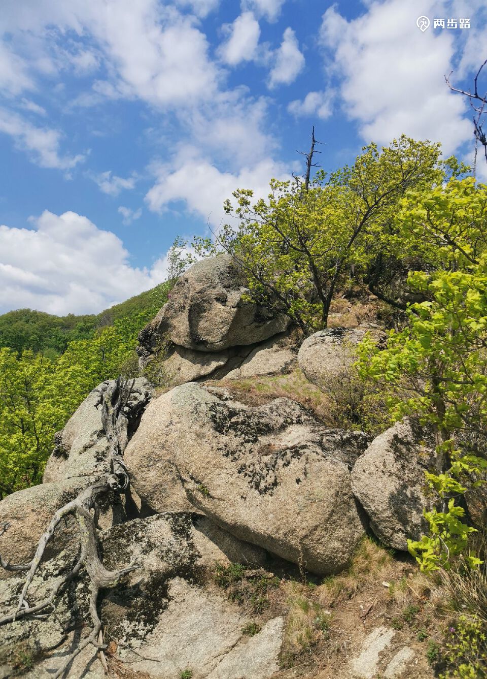 初夏首登宝贝砬子