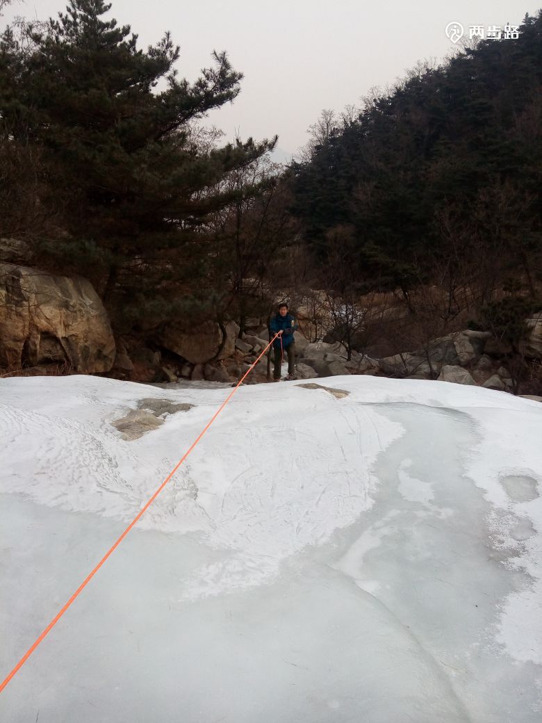 莲花山彩石溪冰瀑最短线路休闲游--冻冻台天瀑