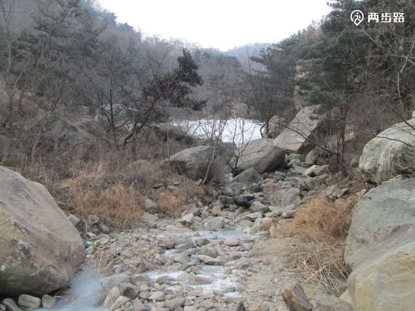 莲花山彩石溪冰瀑最短线路休闲游--冻冻台天瀑