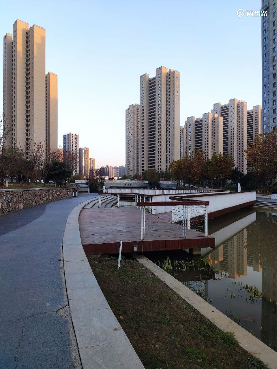 皂河河堤路(长安中央公园-雁南公园段)