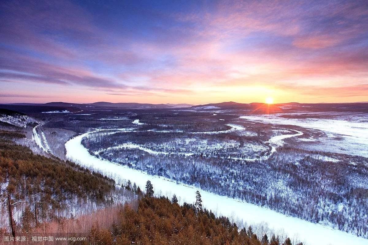 中国的最北端漠河北极村
