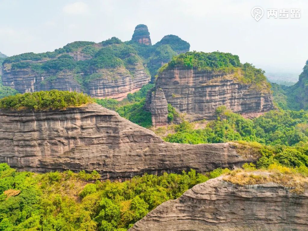 户外活动 | 丹霞山大峡谷 巴寨景区 |户外运动|两步路户外旅游约伴网