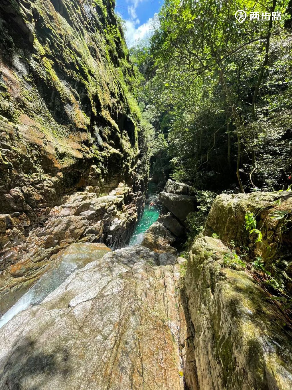 英德双龙潭一线天3天住店