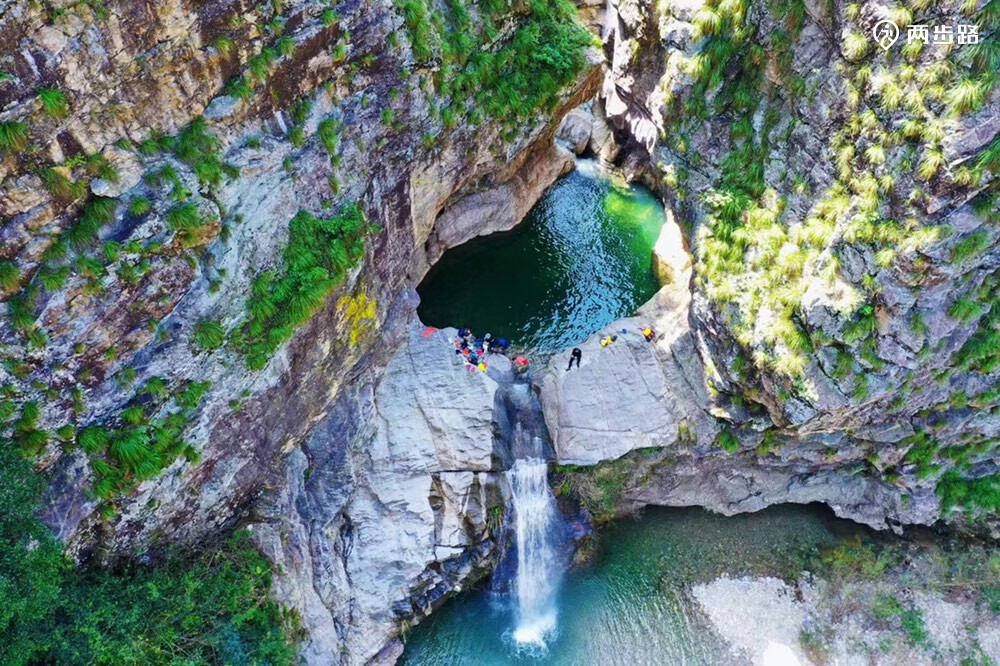 户外活动 | 石门台一线天&双龙潭 |户外运动|两步路户外旅游约伴网