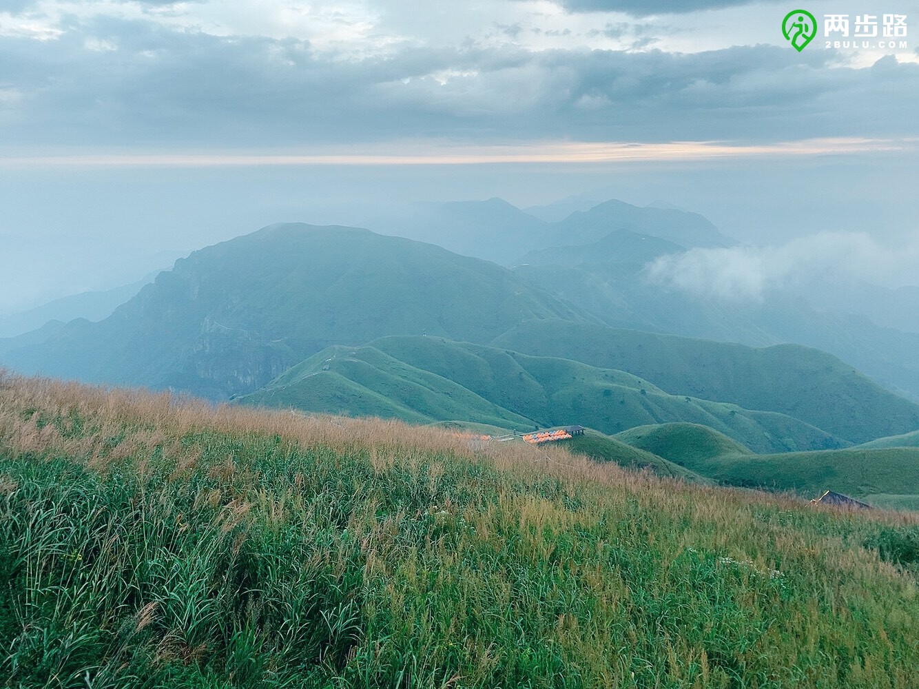 第六次登武功山