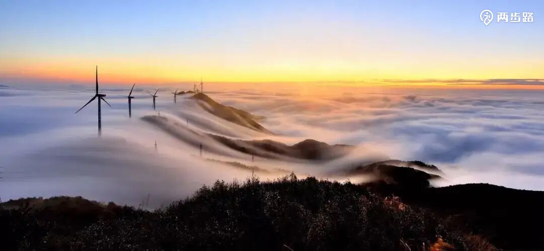 户外活动 | 深圳出发河源泡野温泉 爬风车山 |户外运动|两步路户外