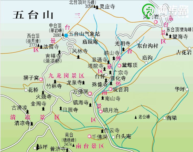 对活动目的进行简单的介绍五台山风景区与四川峨嵋山,安徽九华山,浙江