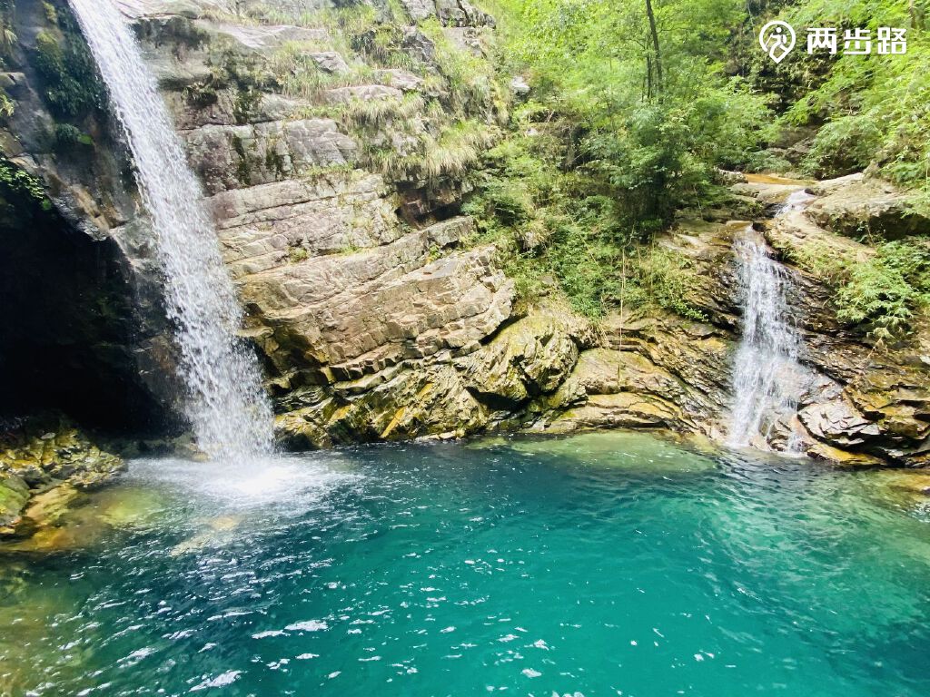 14自驾清远一线天双龙潭泡潭 |户外运动|两步路户外旅游约伴网