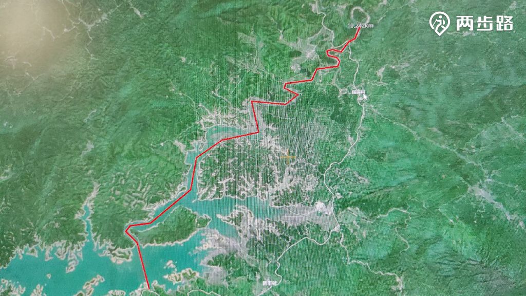 桨板旅行,白盆珠水库上流.