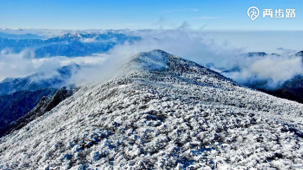 117日冰晶顶赏雪景看云海