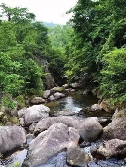 深圳最美溪谷之情人谷石头河