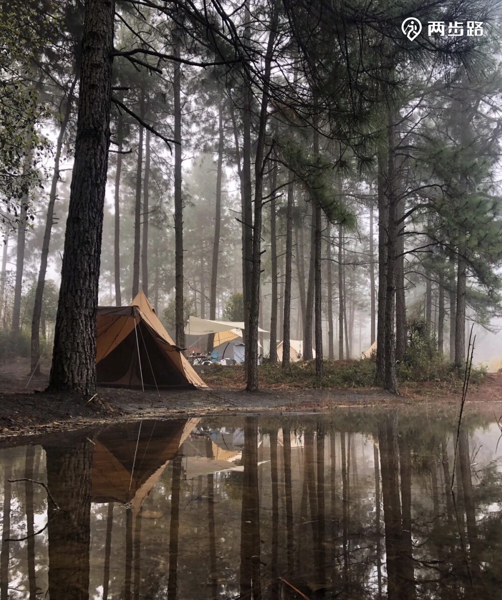 53日安吉松林湖露营野炊掼蛋狼人杀
