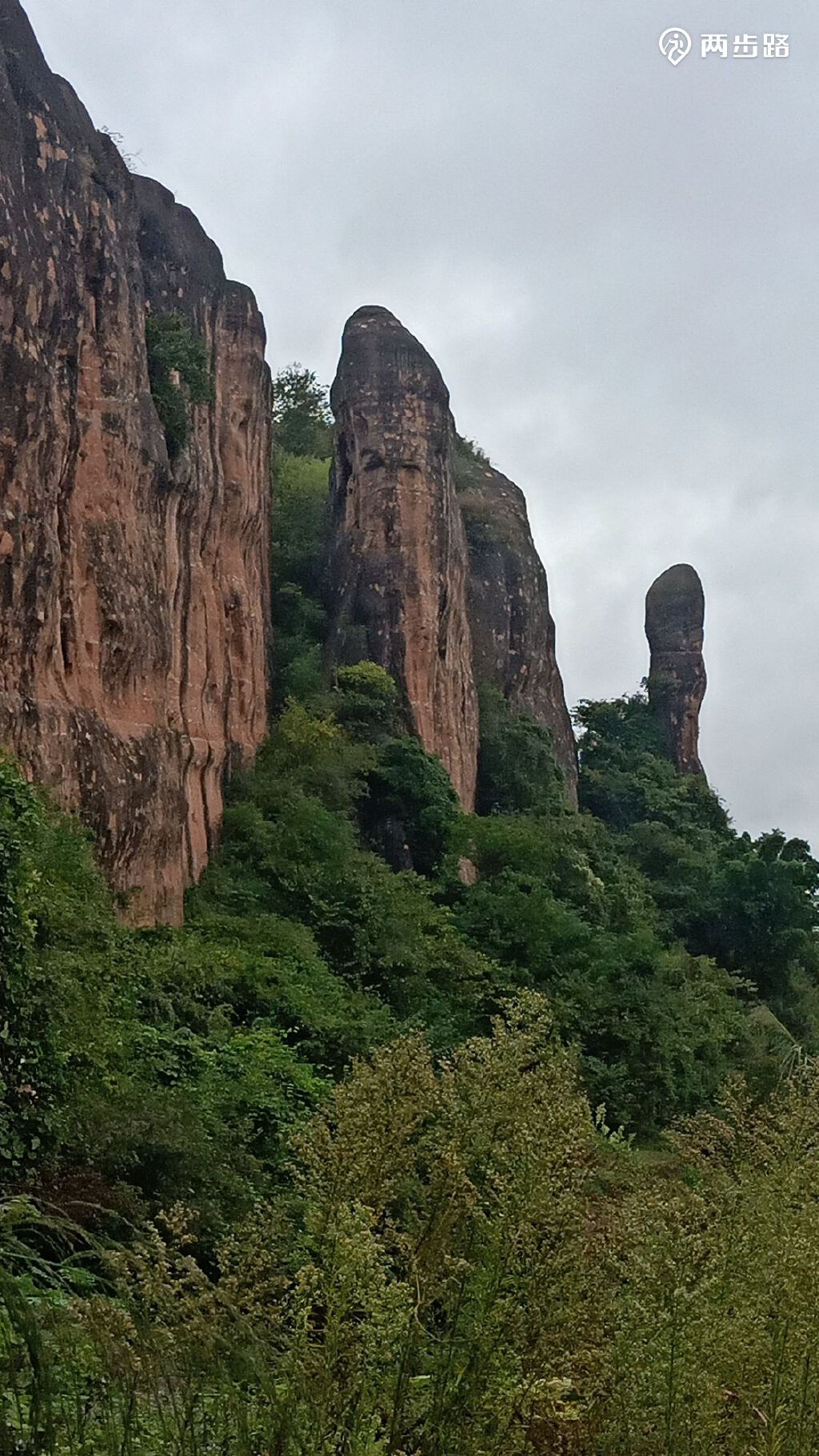 坪石排岗石林,金鸡岭,赏丹霞胜景 |户外运动|两步路户外旅游约伴网