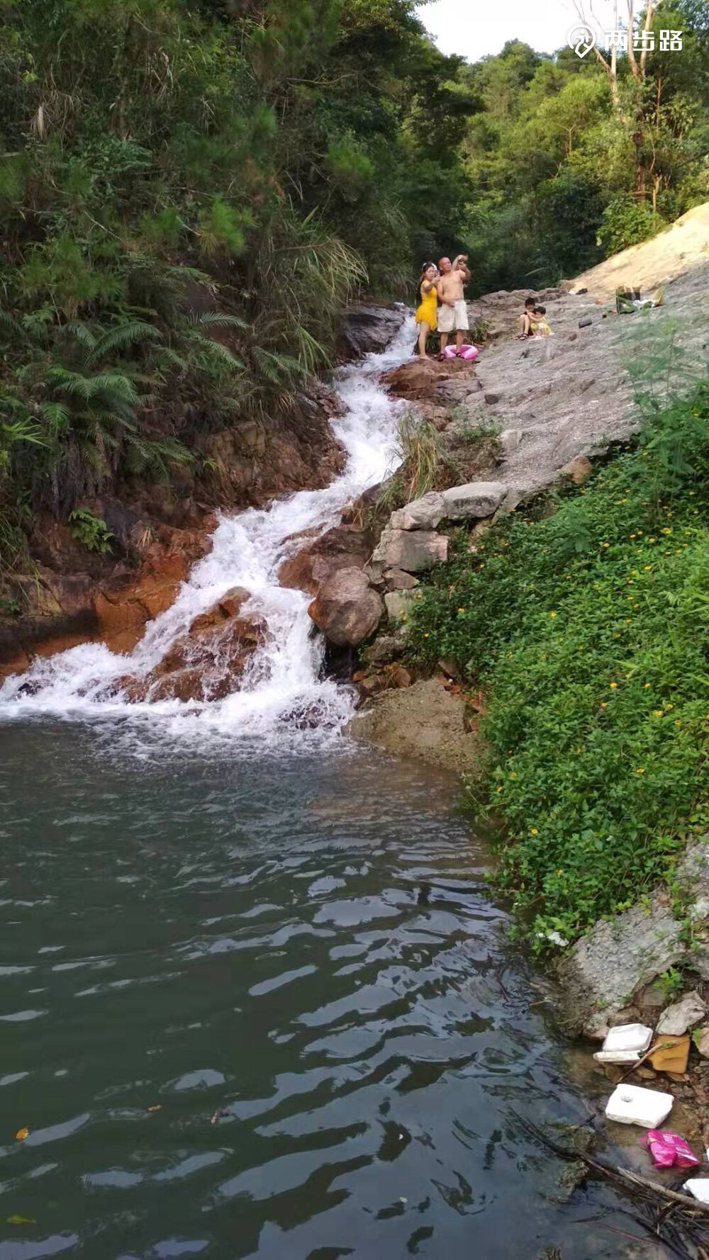 9月14日狮前路蟾蜍石水库泡潭开炉