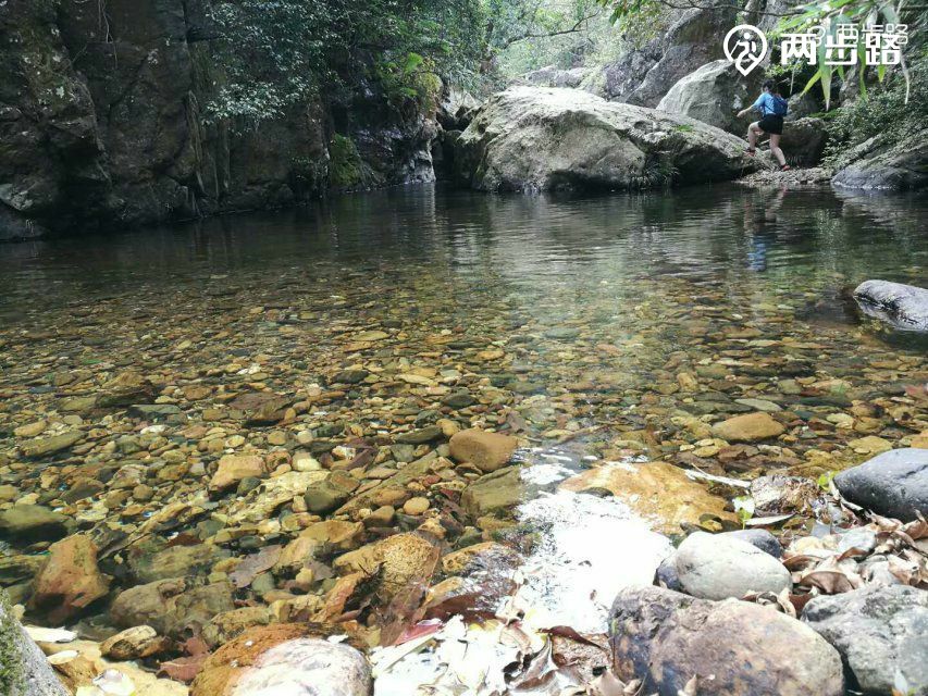 周日惠州情人谷溯溪