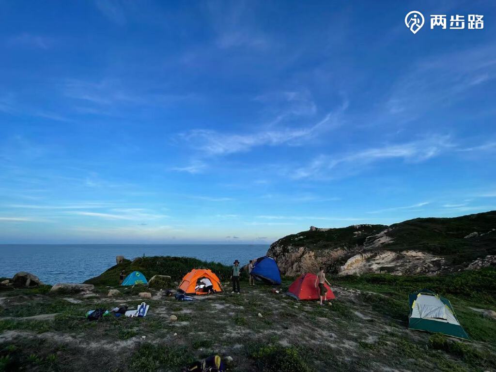 aa小三门岛露营烧烤看日出抓海鲜